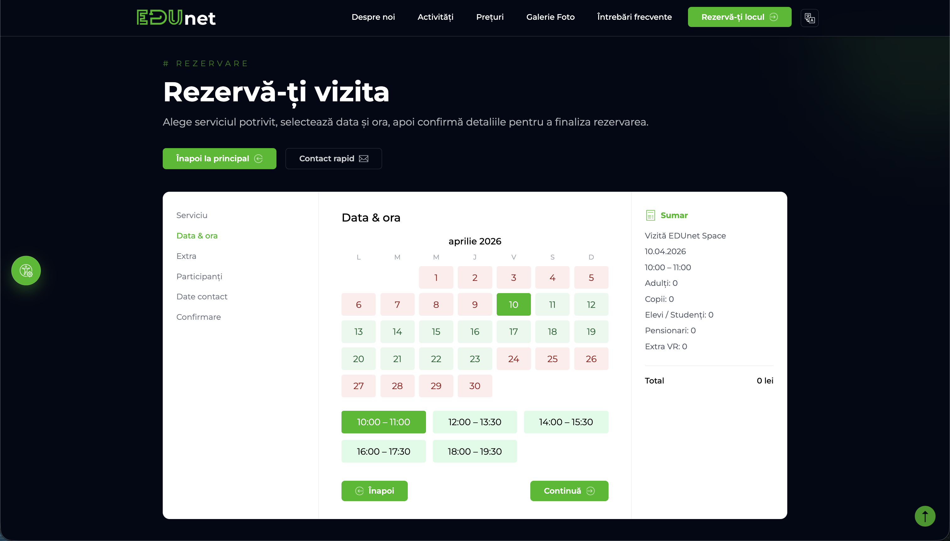 Proiect - EduNet Space